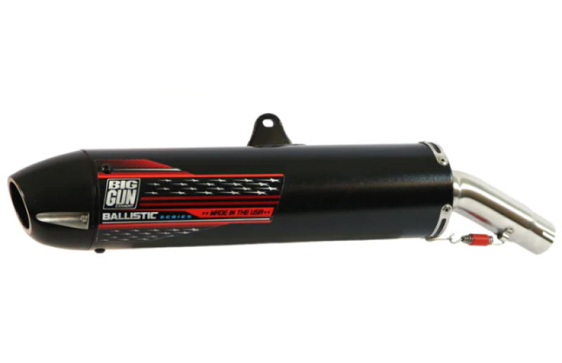 Big Gun 2011-2013 Yamaha Raptor 125 Ballistic Series Slip On Exhaust - 08-1222