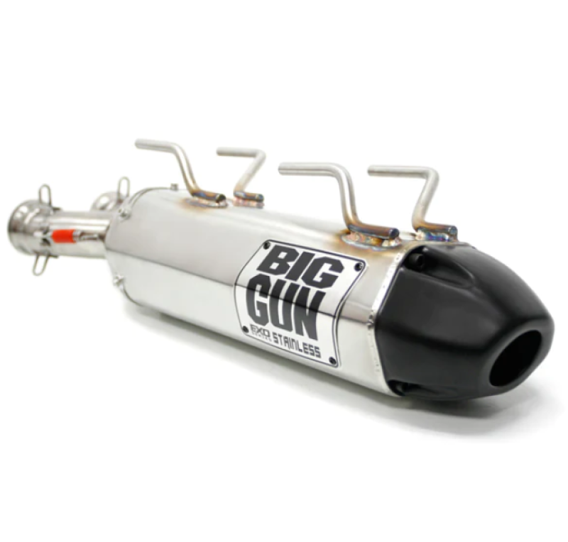 Big Gun 2011-2016 Hisun Strike 800 EXO Stainless Slip On Exhaust - 14-8112