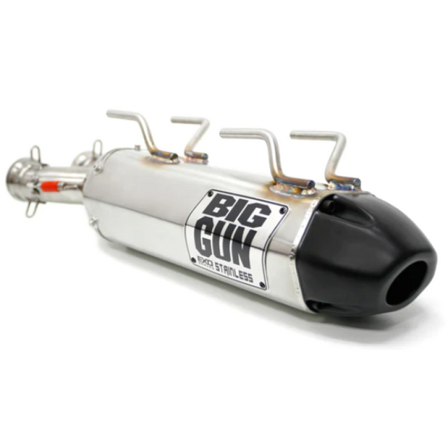 Big Gun 2011-2016 Hisun Strike 800 EXO Stainless Slip On Exhaust - 14-8112