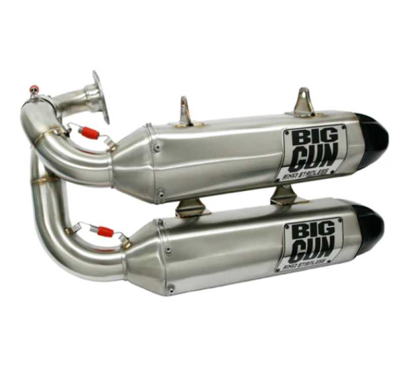 Big Gun 2019-2022 Honda Talon 1000R/X EXO Stainless Dual Slip On Exhaust - 14-1712
