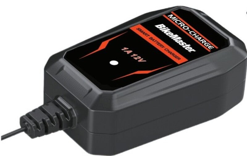 BikeMaster 1 Amp Smart Micro Charger Battery Maintainer - 12V - 150907-V2