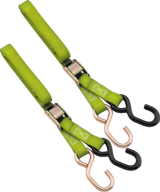 BikeMaster 1in Tiedown - Green - 100508