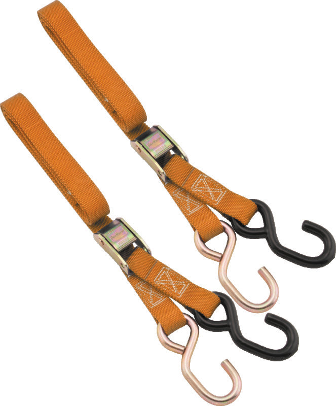 BikeMaster 1in Tiedown - Orange - 100505