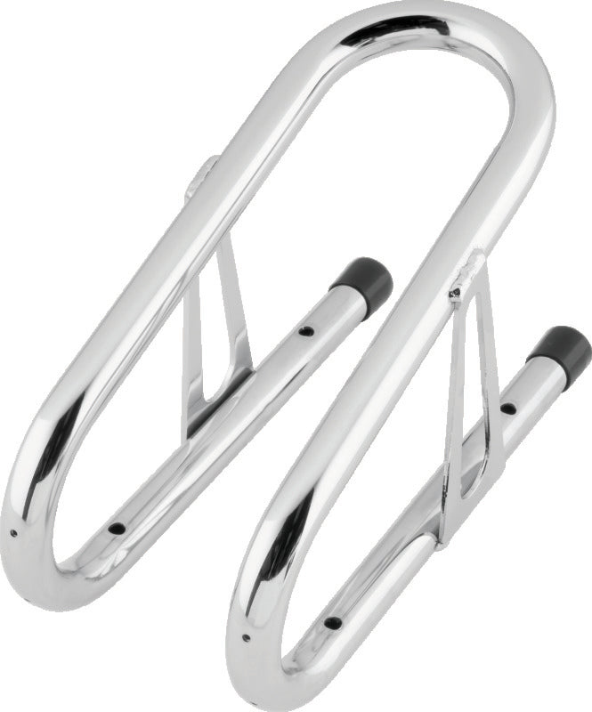 BikeMaster 3-1/2in Wheel Chock Chrome - 152273