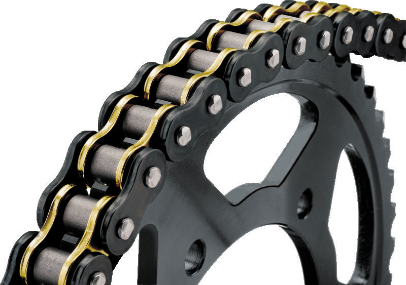 BikeMaster 520x100 BMOR O-Ring Chain - Black/Gold - 197231