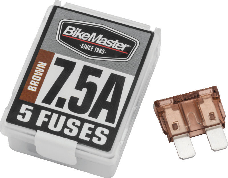 BikeMaster 5Piece 7.5A Replacement Fuse - 152430