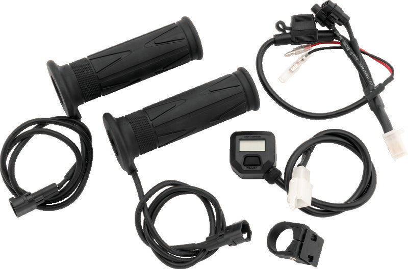BikeMaster 7/8in Heated Grips w/ LCD Switch - 266282
