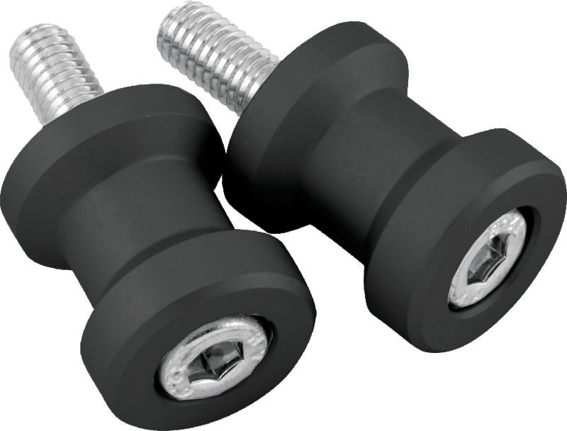 BikeMaster Alum Spool Kit H/D - 8mm - Black - 151624