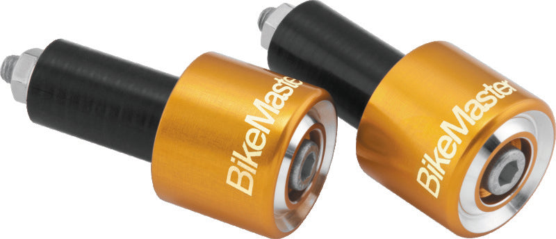 BikeMaster Anodized Aluminum Barend Pair - Gold - 152131