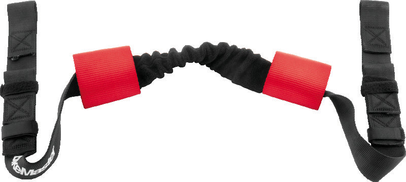 BikeMaster Bar Harness Tiedown Assist - Black/Red - 100575