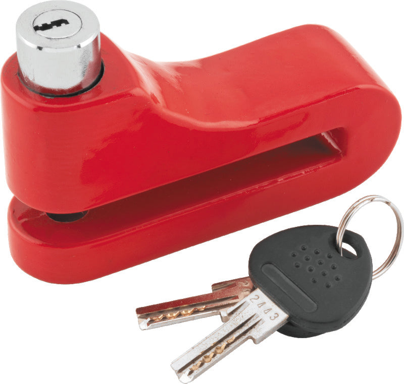 BikeMaster Bully Lock Disc Lock 10mm - Red - 132249