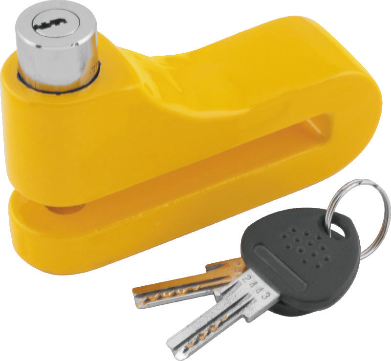 BikeMaster Bully Lock Disc Lock 10mm - Yellow - 132250