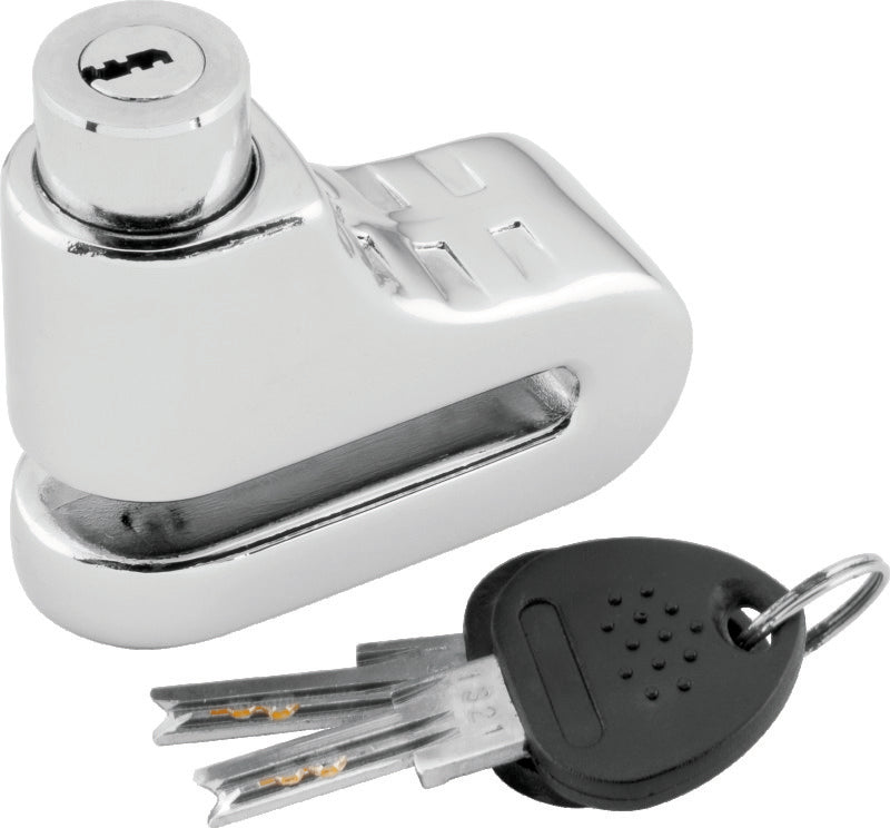 BikeMaster Bully Lock Disc Lock 5.5mm - Chrome - 132248