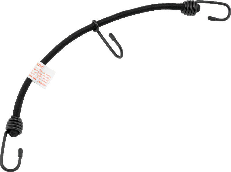 BikeMaster Bungee 18in Heavy Duty 3 Hook Black - 100138