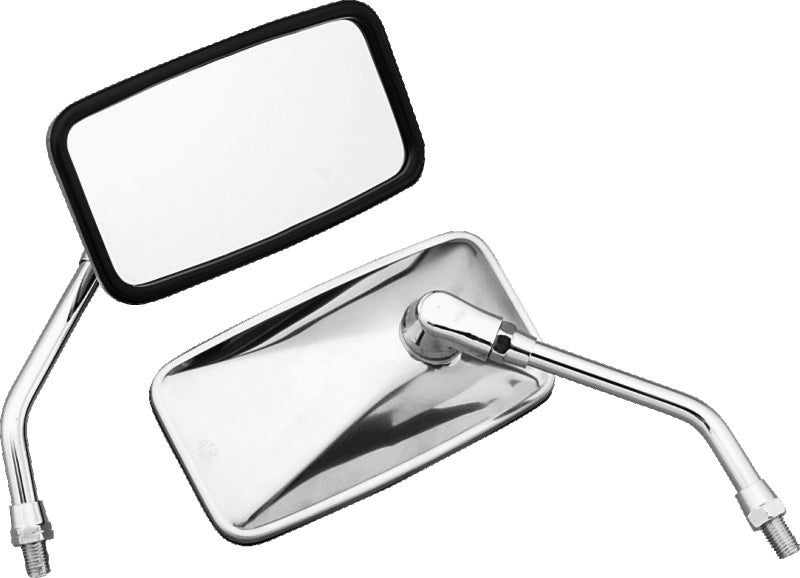 BikeMaster Cruiser Mirror Yamaha 10mm - Each - Stainless - 601126