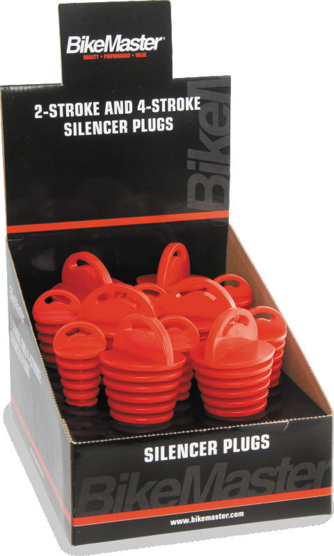 BikeMaster Exhaust Plug Display - 12pc. - 151686