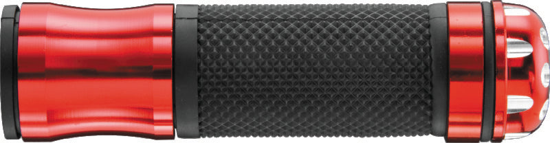 BikeMaster Grips 135mm Revolver Barend Grips - Red - 101862