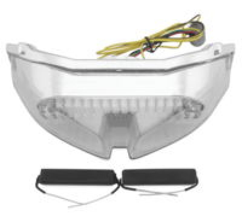 BikeMaster Integrated Taillights Fz1 2006-2012 Clear - 261842
