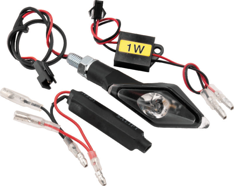 BikeMaster LED Alienangle Pair - Black - 266252