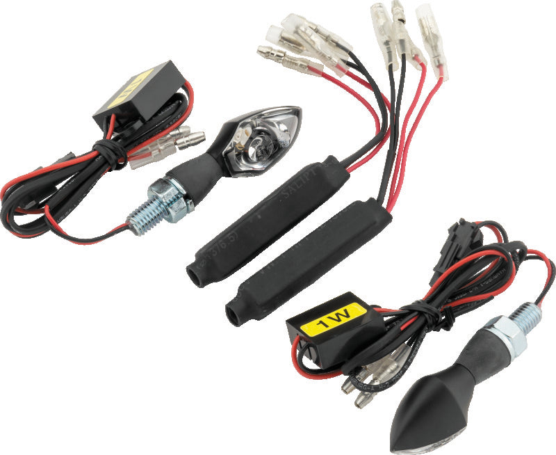 BikeMaster LED Micro Brite pair - Black - 266237
