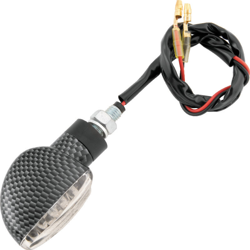 BikeMaster LED Spade Pair Carbon - 266229