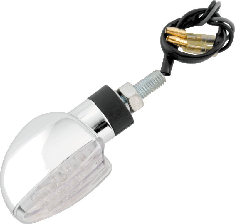 BikeMaster LED Spade Pair Chrome - 266227