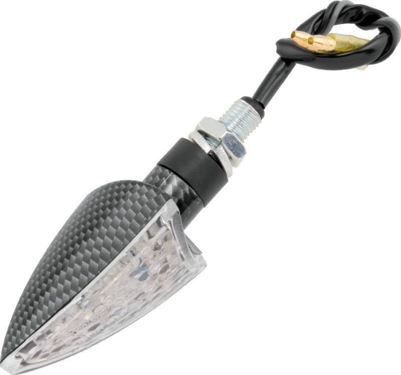 BikeMaster LED Spear Pair Carbon - 266232