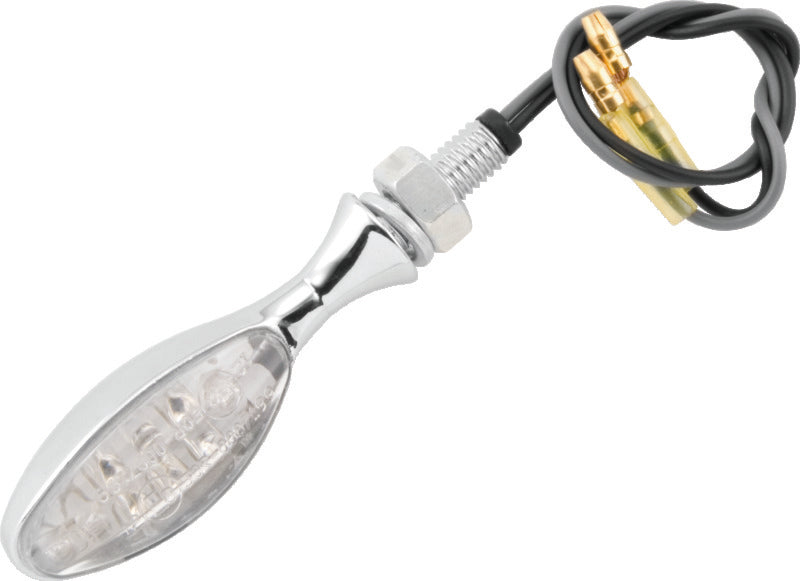 BikeMaster LED Torpedo Pair Chrome - 266218