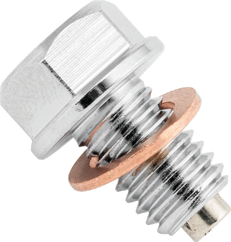 BikeMaster Magnetic Oil Drain Plug 10mm - Stainless - 151627