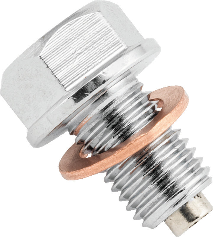 BikeMaster Magnetic Oil Drain Plug 10x1.25mm - Stainless - 151887