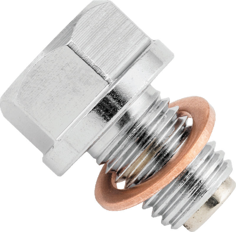 BikeMaster Magnetic Oil Drain Plug 12mm - Stainless - 151681