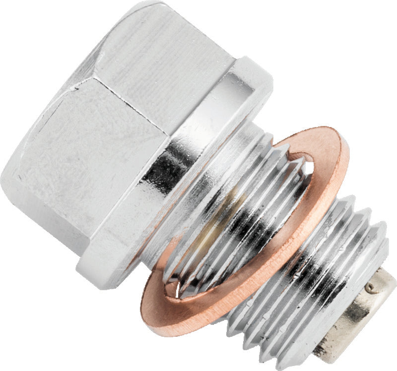 BikeMaster Magnetic Oil Drain Plug 14mm - Stainless - 151683
