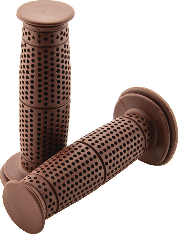 BikeMaster Punch Grips - Brown - 102305