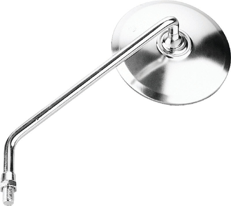 BikeMaster Round Mirror 10mm Right - Stainless - 600070