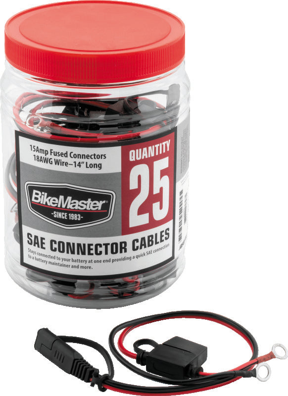 BikeMaster SAE Wire w/Fuse - 25 Piece Tub - 152492