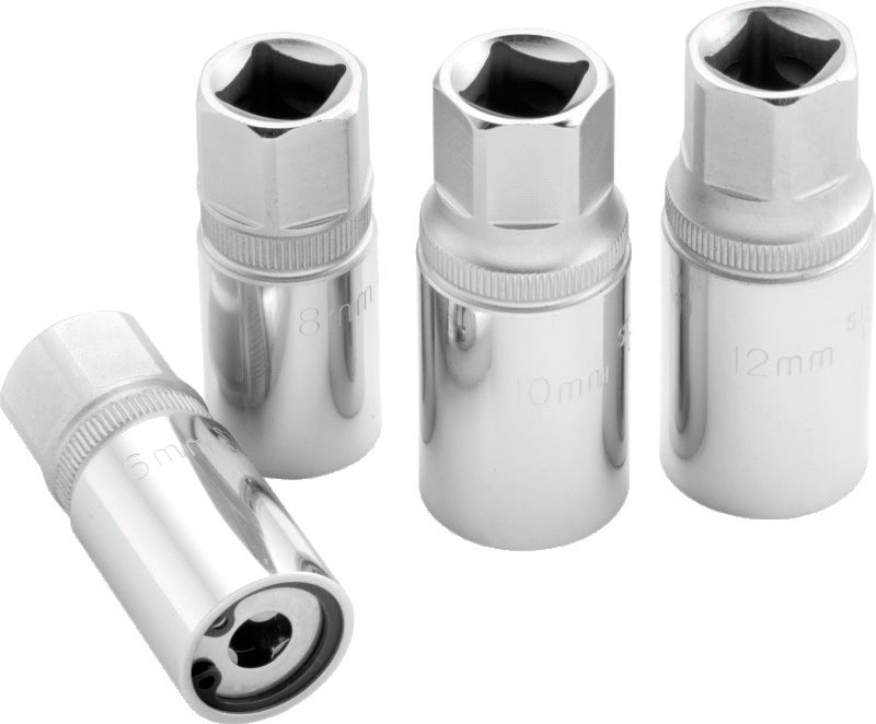 BikeMaster Stud Removal Sockets 6-12mm - 151648
