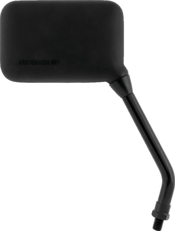 BikeMaster Superbike GP Mirror 10mm Long Right - Black - 601146