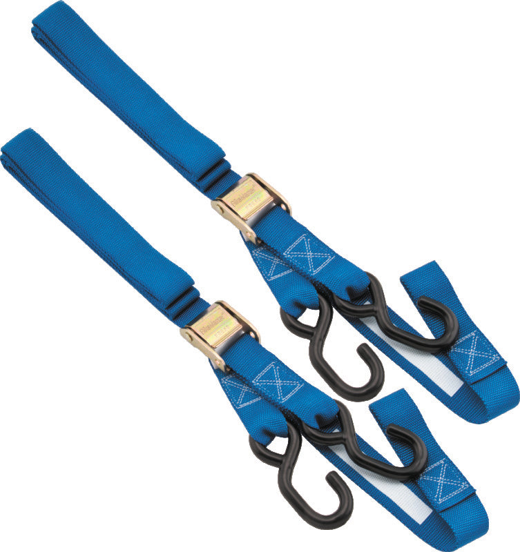 BikeMaster Tiedown 1-1/2 Integrated Softhook - Blue - 100518