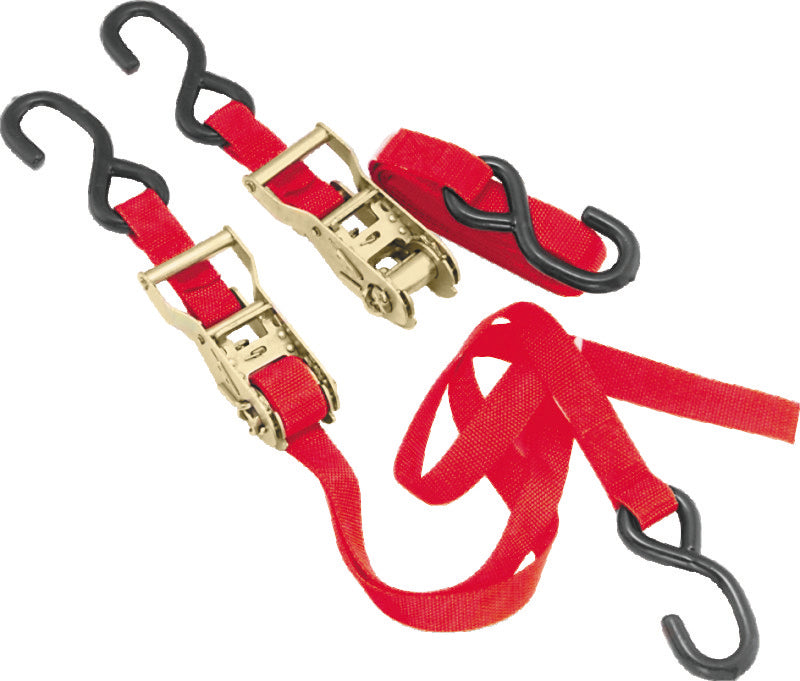 BikeMaster Tiedown 1in Rachet - Red - 100522
