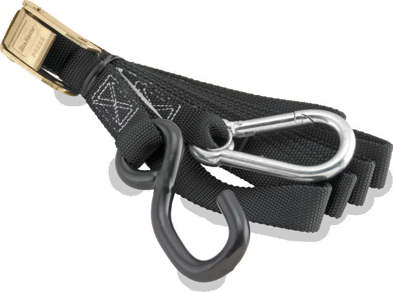 BikeMaster Tiedown Carabiner Softhook - Black - 100537