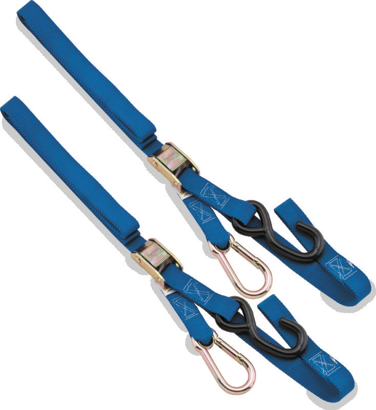 BikeMaster Tiedown Carabiner Softhook - Blue - 100538