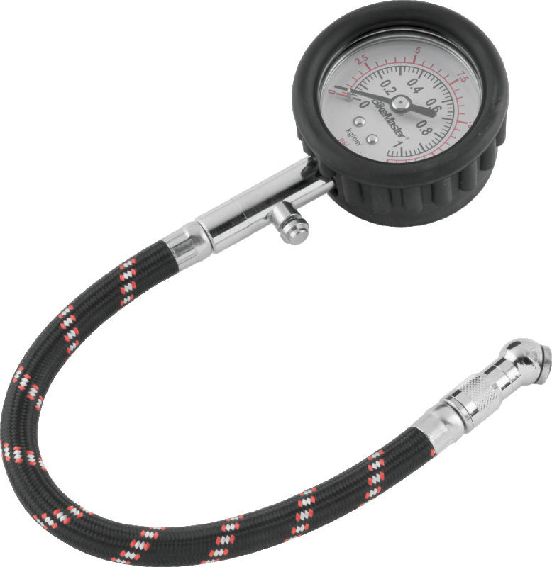 BikeMaster Tire Pressure Gauge/Hose 15 PSI - 151503
