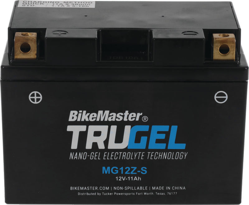 BikeMaster TruGel Battery - MG12Z-S - 780509