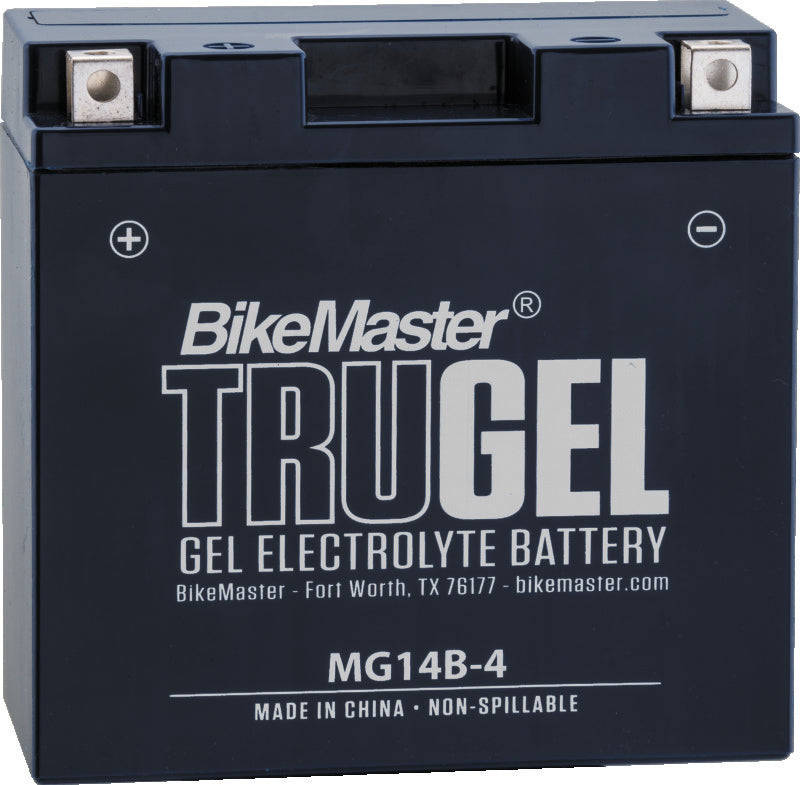 BikeMaster TruGel Battery - MG14B-4 - 780512