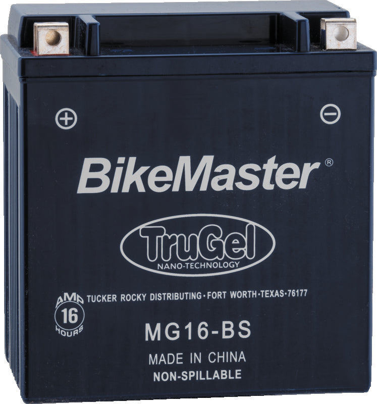 BikeMaster TruGel Battery - MG16-BS - 780520