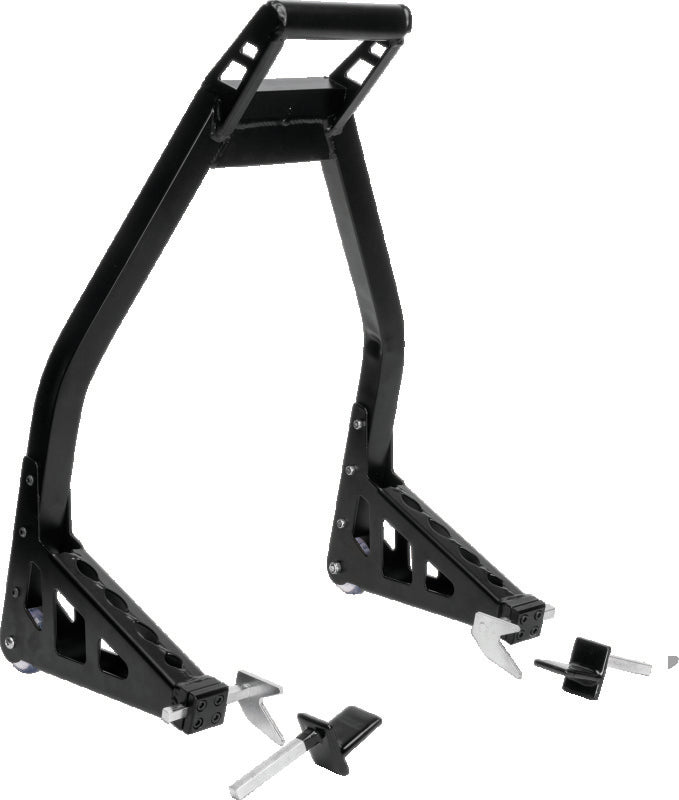 BikeMaster Universal Aluminum Stand - Rear - Black - 152421