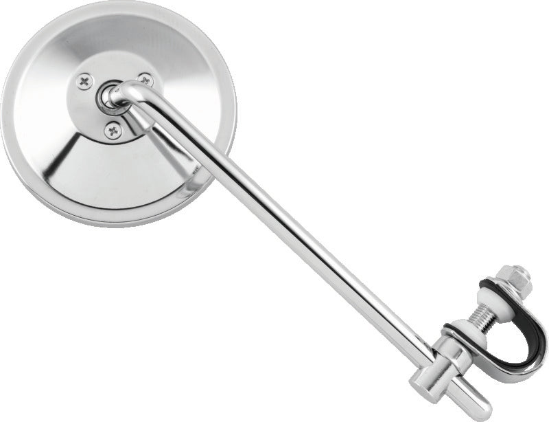 BikeMaster Universal Clamp On Mirror 8in Stem - 600005