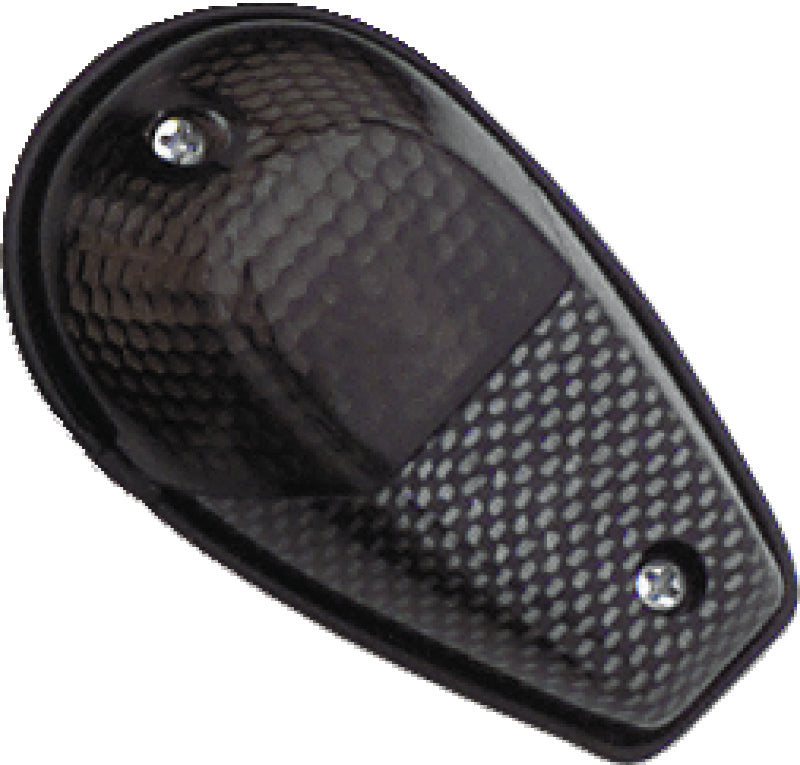 BikeMaster Universal Flush Mount Marker Light - Carbon/Smoke - 268020