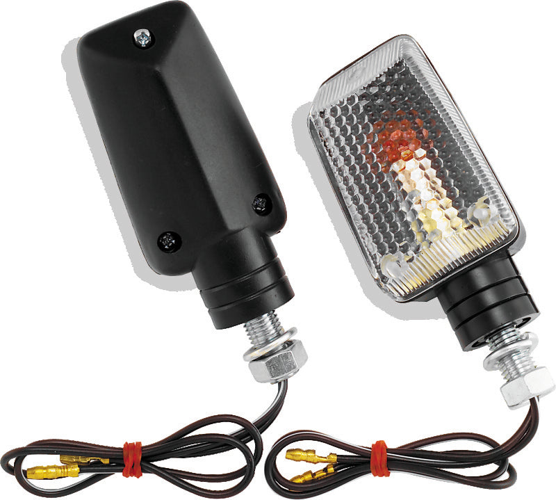BikeMaster Universal Ministalk Marker Light - Black/Clear - 268141