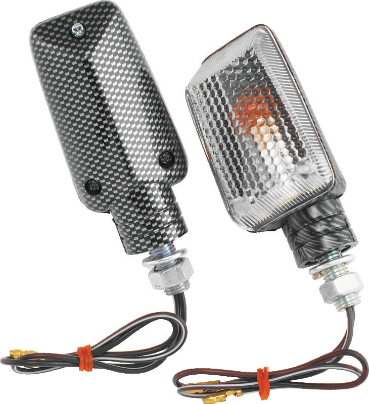 BikeMaster Universal Ministalk Marker Light Carbon/Clear - 268041